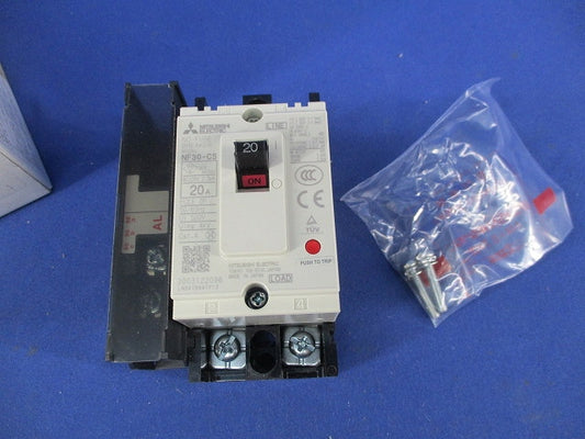 ノーヒューズ遮断器2P20A NF30-CS