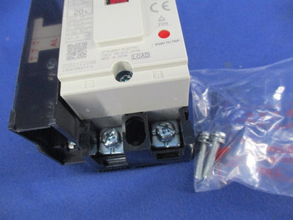 ノーヒューズ遮断器2P20A NF30-CS