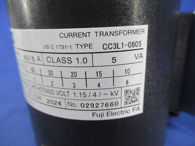 丸窓貫通形変流器 CC3L1-0605