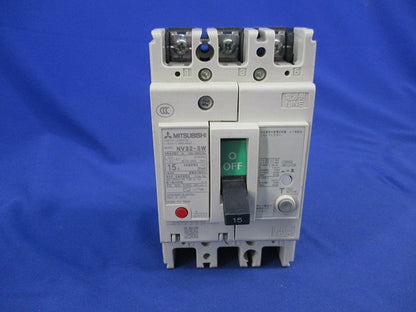 漏電遮断器3P3E15A NV32-SW