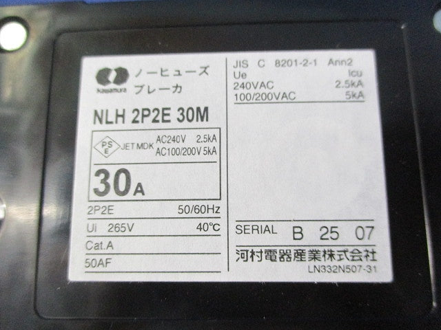 ノーヒューズブレーカ2P2E30M NLH2P2E30M