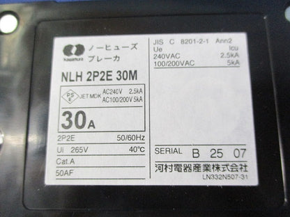 ノーヒューズブレーカ2P2E30M NLH2P2E30M