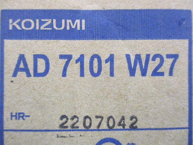 LEDダウンライト 2700K φ100 LED一体型 調光器別売 AD7101W27