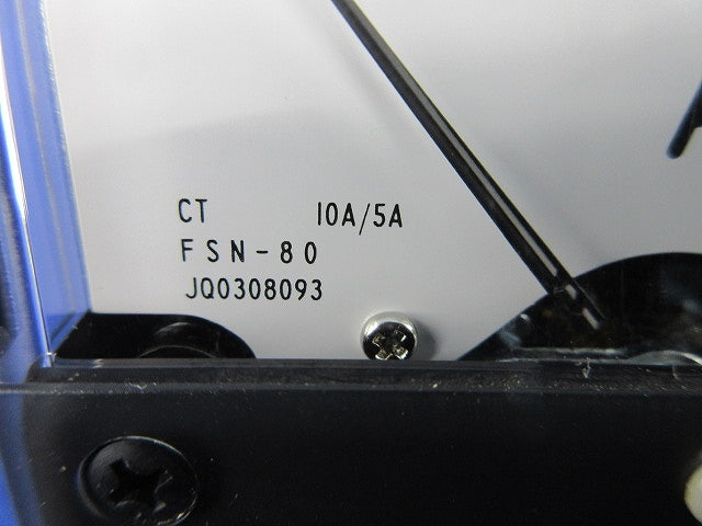 交流電流計 10A/5A FSN-80