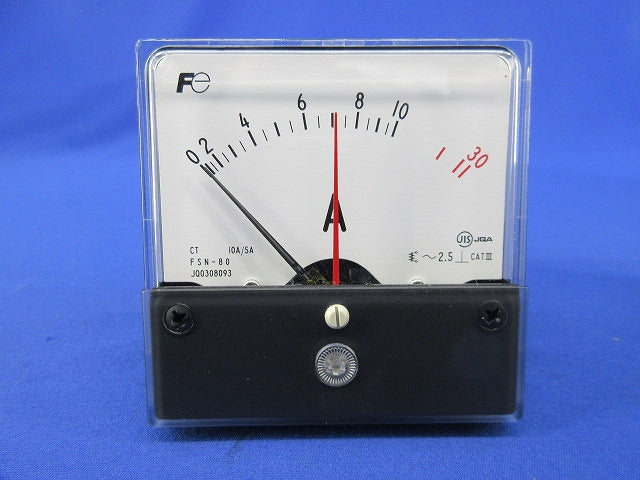 交流電流計 10A/5A FSN-80
