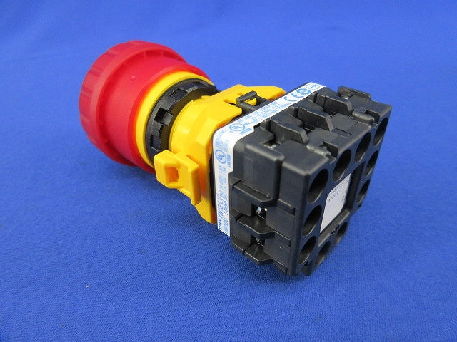 φ22 XWシリーズ 非常停止用押ボタンスイッチ(2個入) XW1E-LV402Q4MFR
