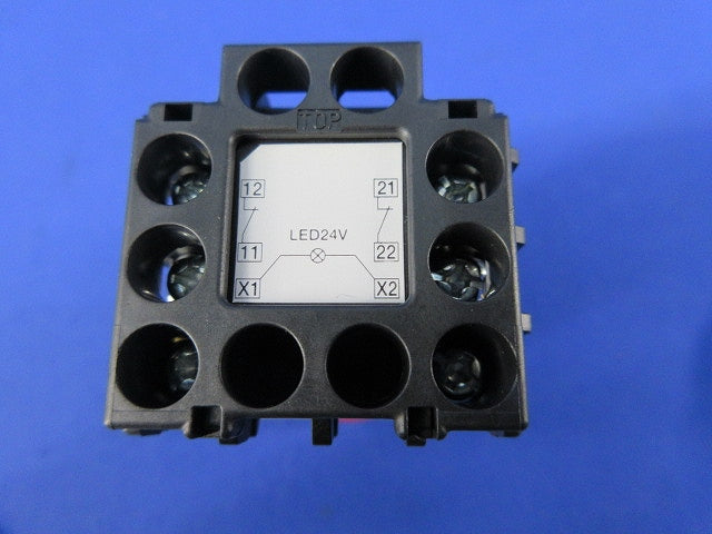 φ22 XWシリーズ 非常停止用押ボタンスイッチ(2個入) XW1E-LV402Q4MFR