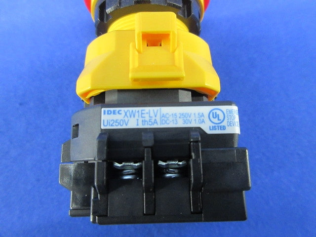 φ22 XWシリーズ 非常停止用押ボタンスイッチ(2個入) XW1E-LV402Q4MFR