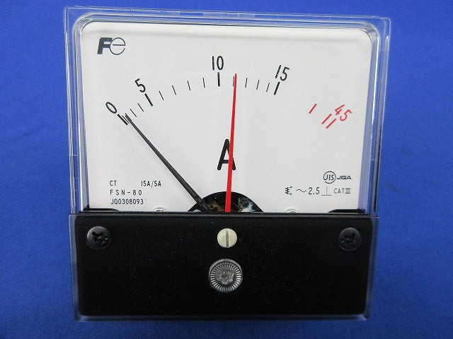 交流電流計 10A/5A FSN-80