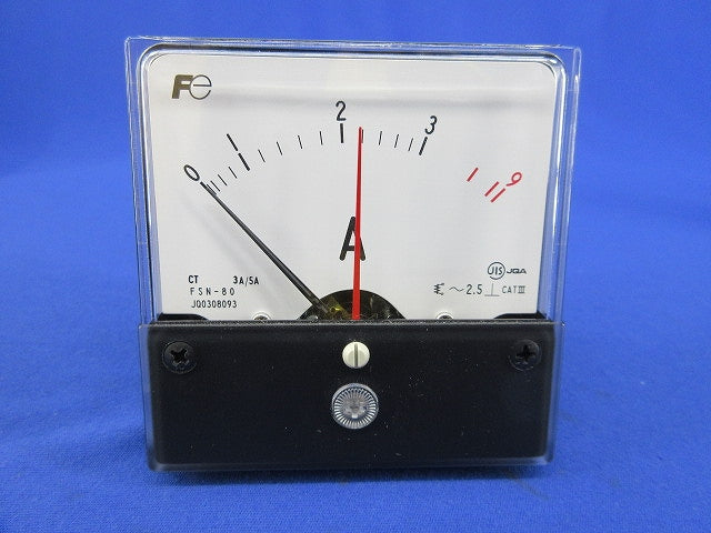 交流電流計 3A/5A FSN-80