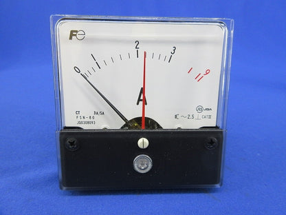 交流電流計 3A/5A FSN-80