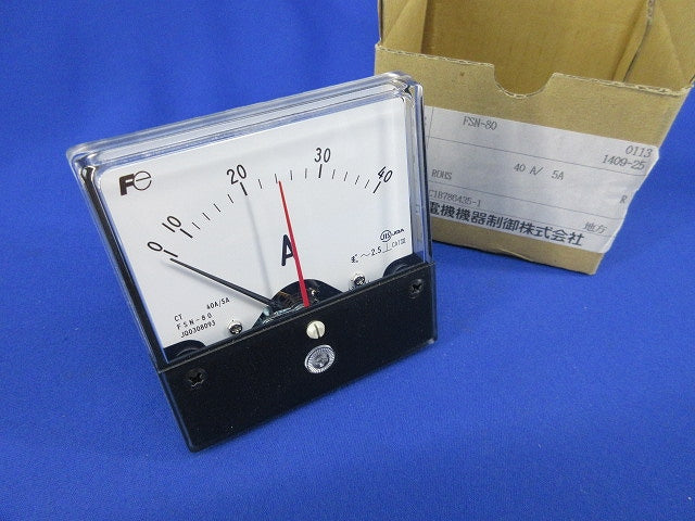 交流電流計 40A/5A FSN-80