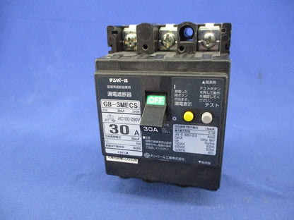 漏電遮断器3P3E30A GB-3MECS