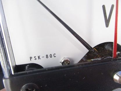 角形指示計器 交流電圧計 PSK-80C