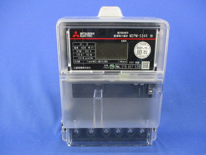 電子式電力量計3P3W200V120A50Hz M2PM-S34R