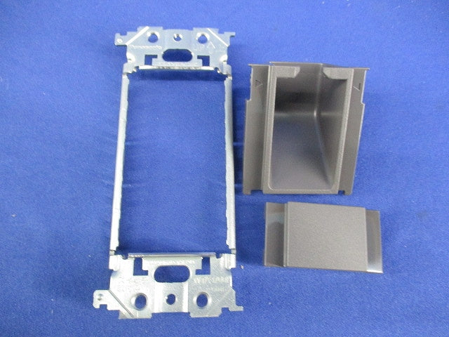 埋込通線カバー(取付枠付)(10個入)マットグレー WTL9171MH