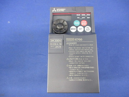 インバータ FR-E720-0.75K