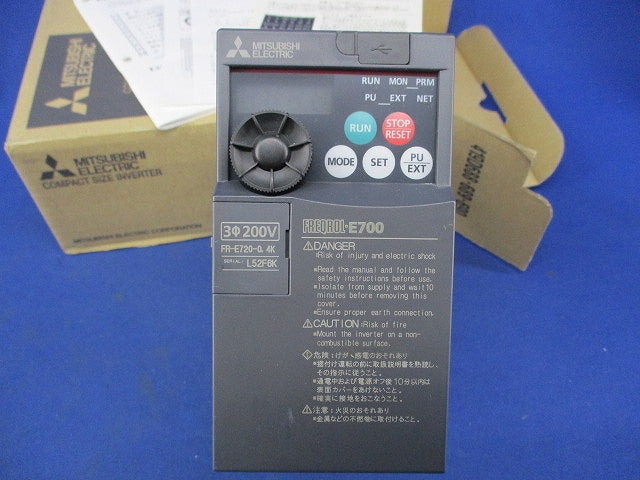 インバータ FR-E720-0.75K