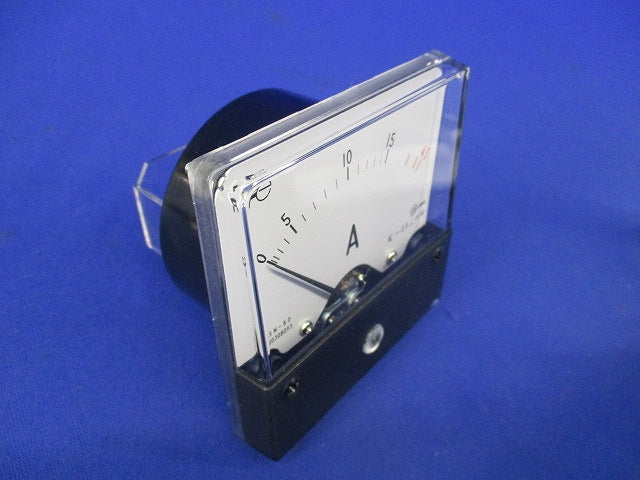 指示電気計器 交流電流計(キズ汚れ有) FSN-80
