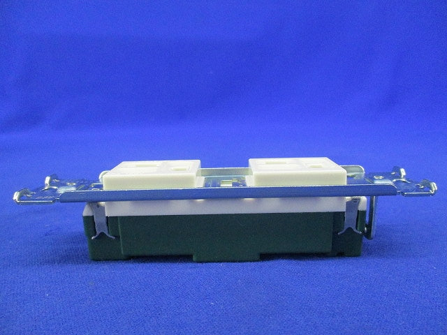 器具用F.C.組合せ器 接地ダブルコンセント(5個入)白 WCF2066WK