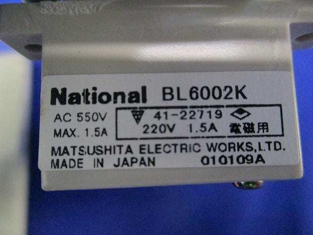 操作用パイロット押釦 BL6002K