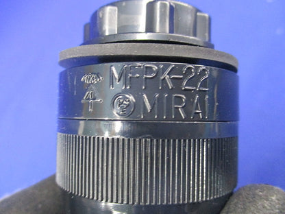 マシンフレキコネクタ 防水型(5個入)黒 MFPK-22