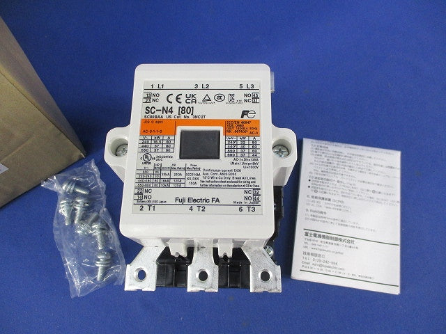 電磁接触器200V SC-N4(80)