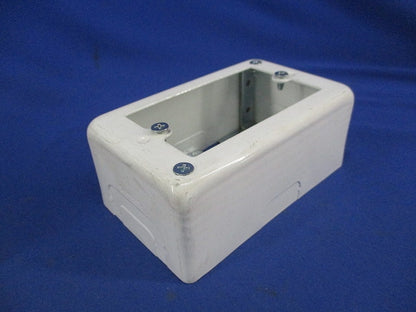 メタルモール 1コ用スイッチボックス(2個入)(ホワイト)National DZB271W