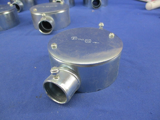 ねじなし丸型露出ボックス(6個入) NM25SS