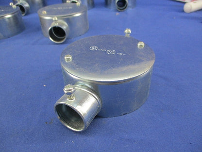 ねじなし丸型露出ボックス(6個入) NM25SS