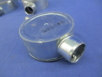 ねじなし丸型露出ボックス(6個入) NM25SS