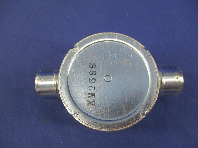 ねじなし丸型露出ボックス(6個入) NM25SS