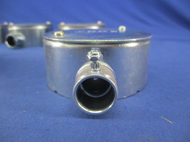 ねじなし丸型露出ボックス(6個入) NM19SS