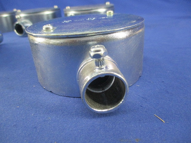 ねじなし丸型露出ボックス(6個入) NM19SS