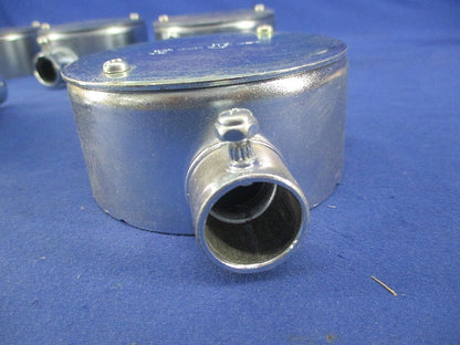 ねじなし丸型露出ボックス(6個入) NM19SS
