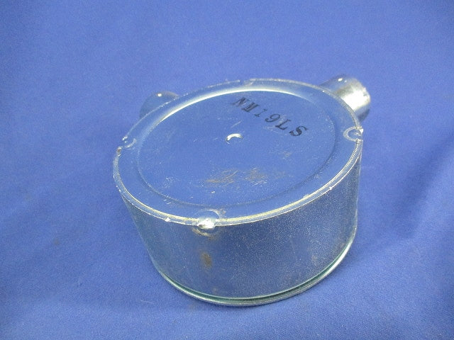 ネジなし丸形露出ボックス 直角2方出(4個入) NM19LS