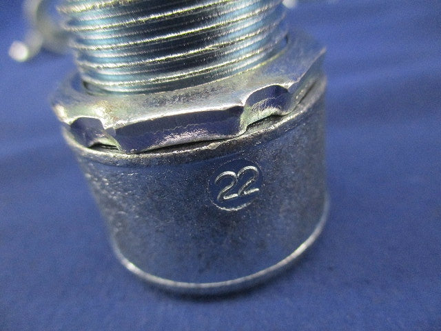 ねじなしコネクタ ロックナット付 厚鋼用(7個入) NBG22