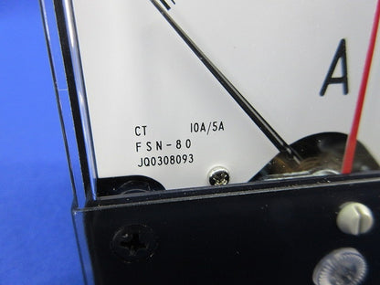 交流電流計 10A/5A FSN-80