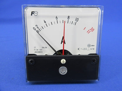 交流電流計 10A/5A FSN-80