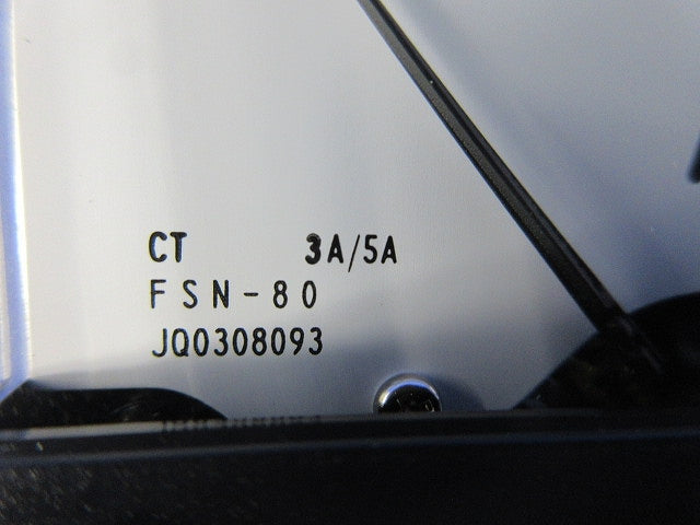 交流電流計 3A/5A FSN-80