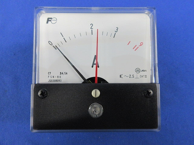 交流電流計 3A/5A FSN-80