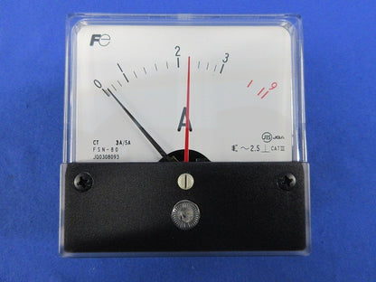交流電流計 3A/5A FSN-80
