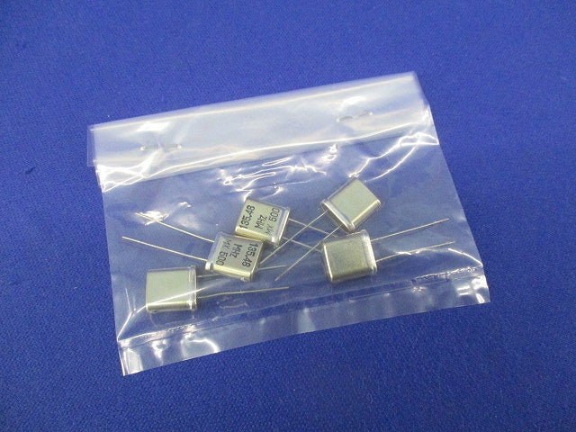 水晶振動子(クリスタル) 5個入 HC-18/T 135.48MHz