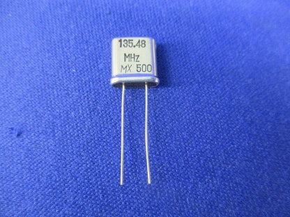 水晶振動子(クリスタル) 6個入 HC-18/T 135.48MHz