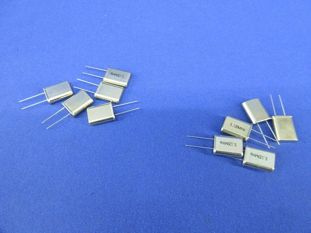 水晶振動子(クリスタル) 10個入 HC-49/U 5.120MHz