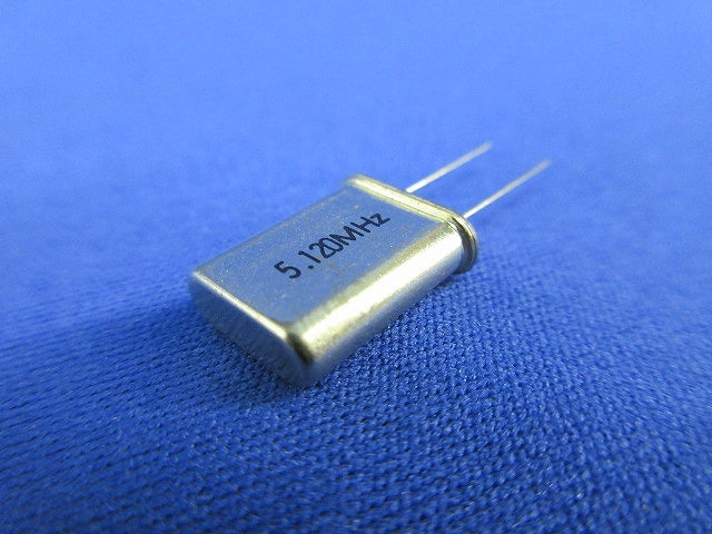 水晶振動子(クリスタル) 10個入 HC-49/U 5.120MHz