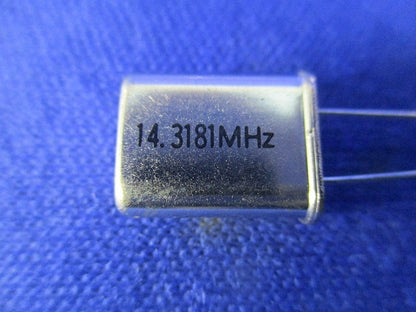 水晶振動子(クリスタル) 10個入 HC-49/U 14.3181MHz