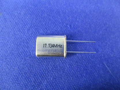水晶振動子(クリスタル) 10個入 HC-49/U 17.734MHz
