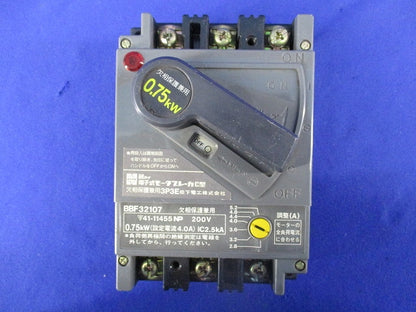 電子式モーターブレーカC型(欠相保護兼用3P3E)(ジャンク品) BBF32107
