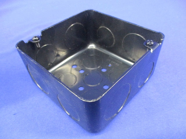 塗装中型四角アウトレットボックス(3個入)(キズ・汚れ有) DS3754B